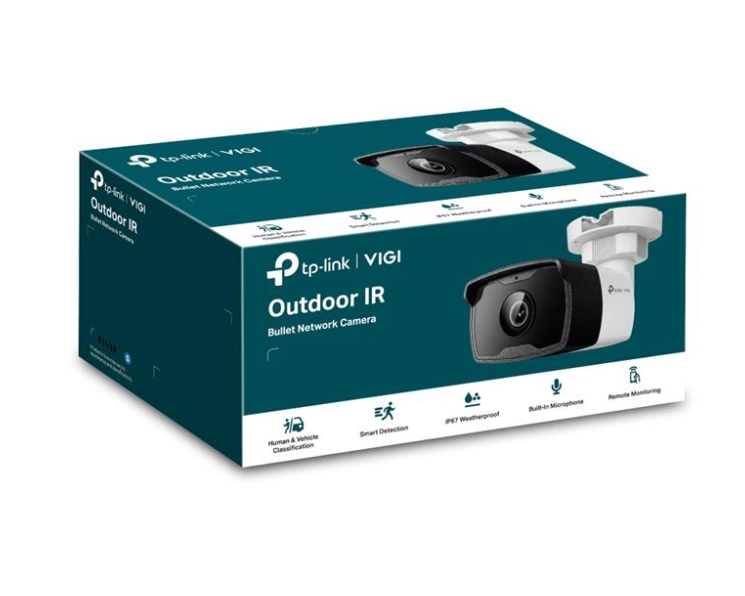 Tp-link Vigi C320i V1.2 2mp 2.8mm Lens 30 Metre Ir Led İnsan/araç Algilama Dahi̇li̇ Mi̇krofon Ip67 Bullet Kamera
