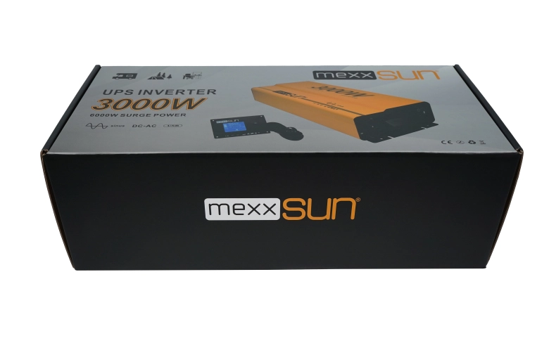Mexxsun 3000 Watt 12 Volt Tam Sinüs UPS İnverter (Remote Ekran)