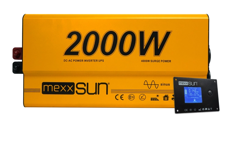 Mexxsun 2000 Watt 12 Volt Tam Sinüs Ups inverter Ekranlı