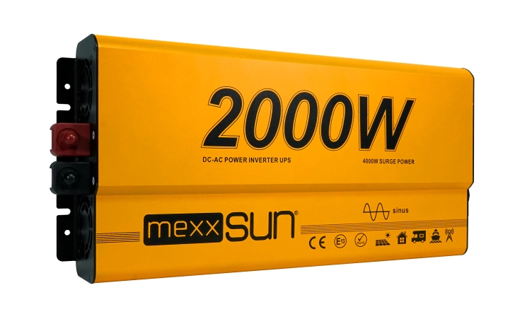 Mexxsun 2000 Watt 12 Volt Tam Sinüs Ups inverter Ekranlı