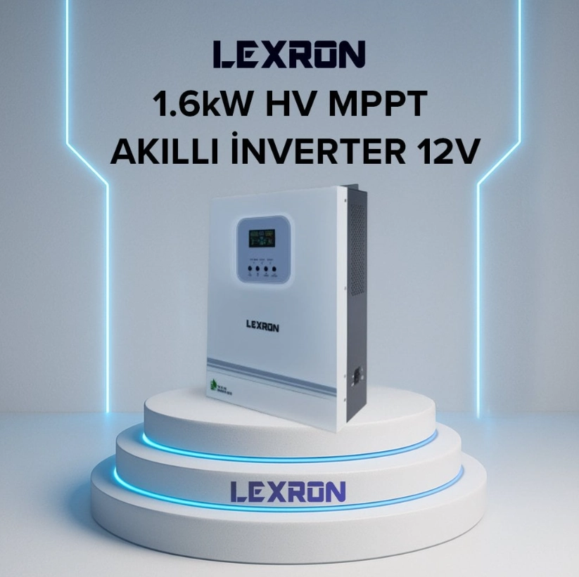 Lexron 1.6 Kw 12 Volt Mppt Akıllı İnverter