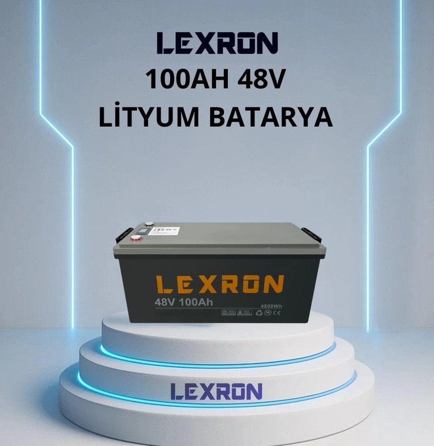 Lexron 100 Ah 48V Lityum LFP Akü