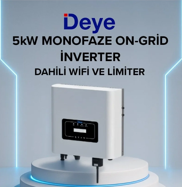 Deye 5 Kw On Grid Monofaze İnverter