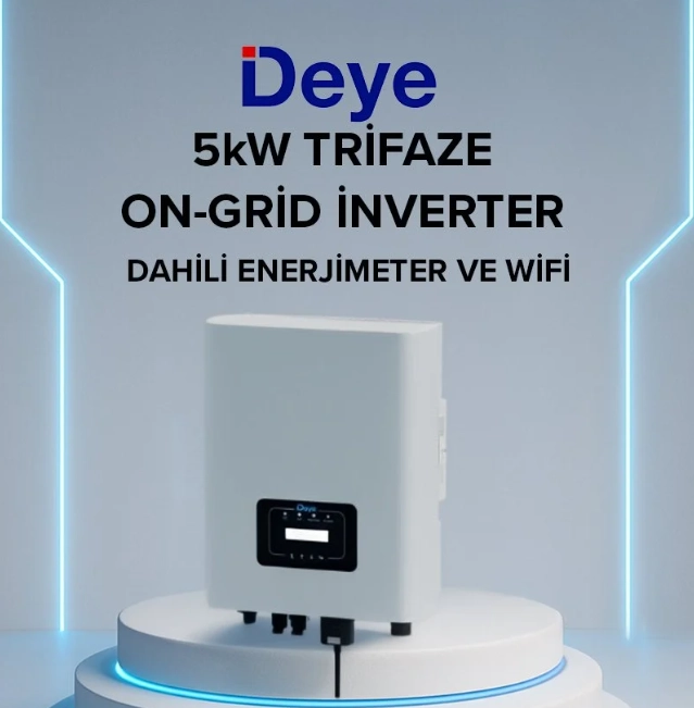 Deye 5 Kw On Grid Trifaze İnverter