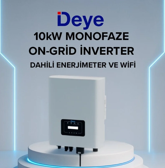 Deye 10 Kw On Grid Monofaze İnverter