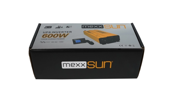 Mexxsun 600 Watt 12 Volt Ups Tam Sinüs İnverter (Ekranlı)