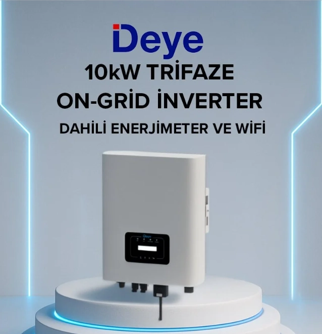  Deye 10 Kw On Grid Trifaze İnverter