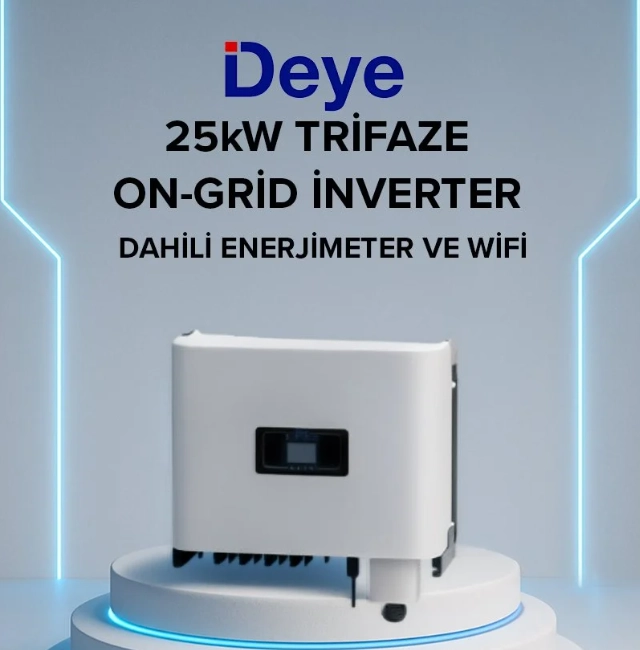 Deye 25 Kw On Grid Trifaze İnverter