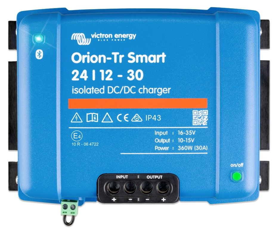 Victron DC-DC Akü Şarj Cihazı İzole Akıllı Orion-Tr Smart Isolated 24/12 30A Battery Charger (ORI241236120)
