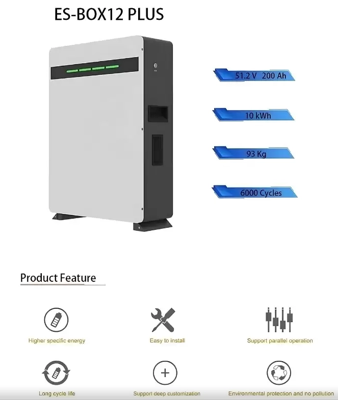  Hegel LiFePO4 Akü 51.2V 200Ah 10KWH Duvar Tipi Lityum Akü + Wifi