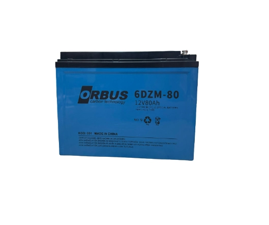 Orbus 12V 80 Ah Elektrikli Bisiklet Aküsü
