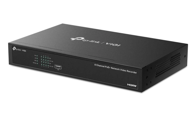 Tp-link Vigi Nvr1008h-8p 8 Kanal Poe 1 Sata H265+ Onvif Nvr Kayit Ci̇hazi