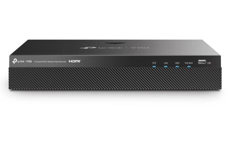 Tp-link Vigi Nvr2016h-16p V2 16 Kanal Poe 4k 2 Sata H265+ Onvif Nvr Kayit Ci̇hazi