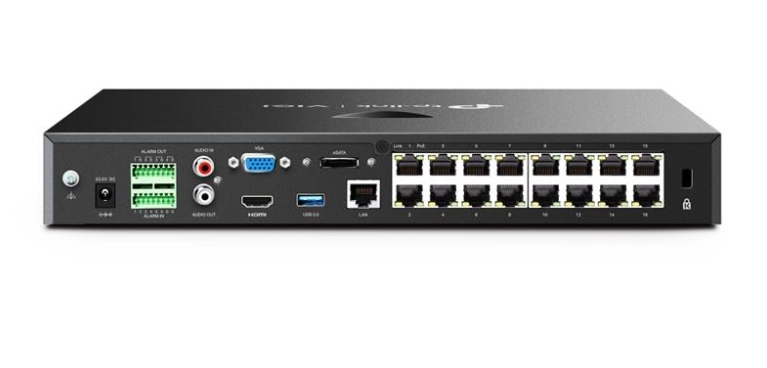 Tp-link Vigi Nvr2016h-16p V2 16 Kanal Poe 4k 2 Sata H265+ Onvif Nvr Kayit Ci̇hazi