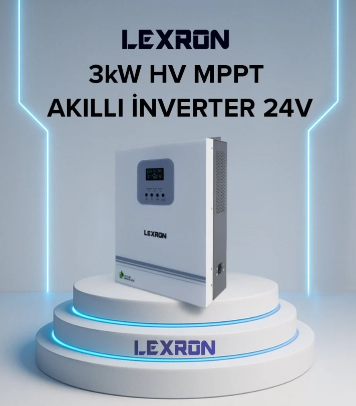 Lexron 3 KW Akıllı MPPT İnverter