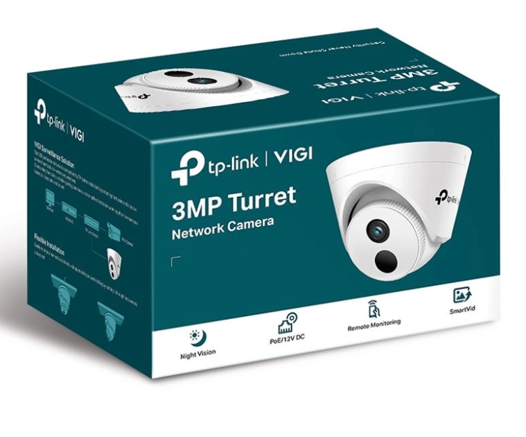 Tp-link Vigi C400hp-2.8 3mp 2.8mm Lens 30 Metre Ir Led Ip Dome Kamera