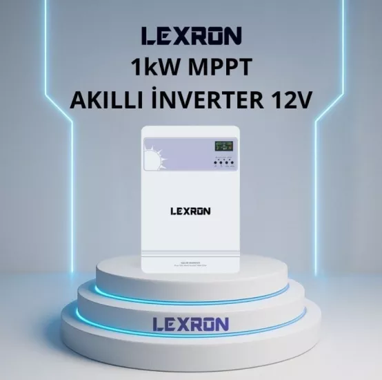 Lexron 1000 Watt 12 Volt MPPT Akıllı İnverter