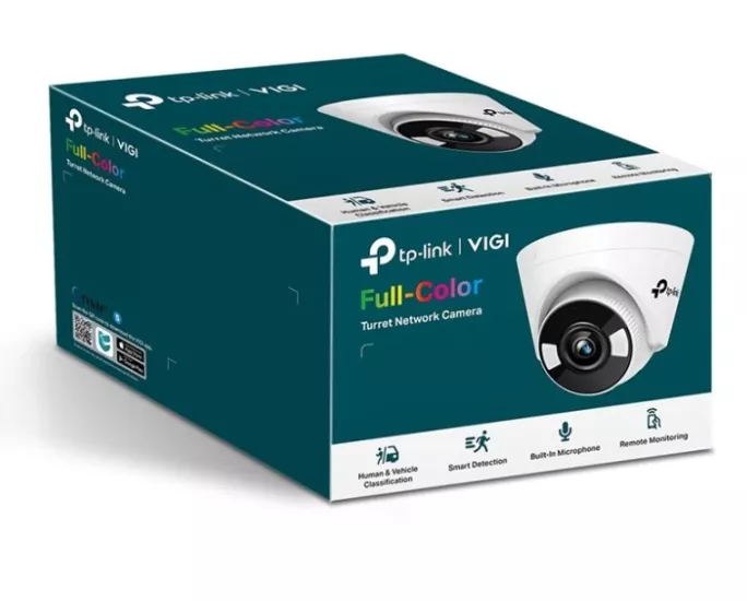 Tp-link Vigi C440 V2 4mp 4mm Lens 30 Metre 7/24 Full Color İnsan/araç Algilama Dahi̇li̇ Mi̇krofon Dome Kamera