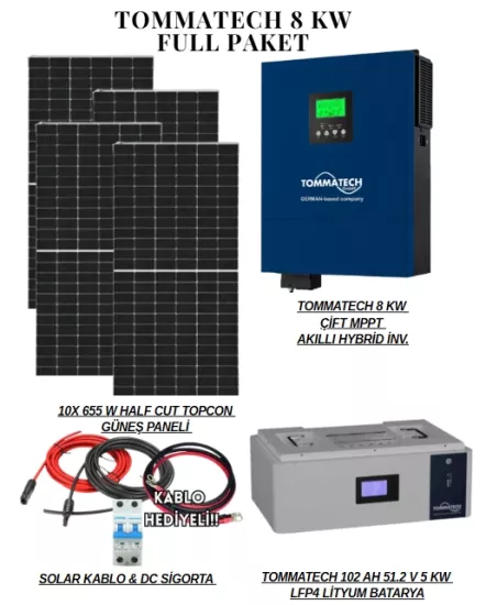 TommaTech 8 Kw Paket