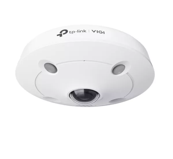 Tp-link Vigi Insight S655i 5mp 1.44mm Lens 360 Derece 10 Metre Ir Çi̇ft Yönlü Konuşma Ik10 Fisheye Ip Kamera