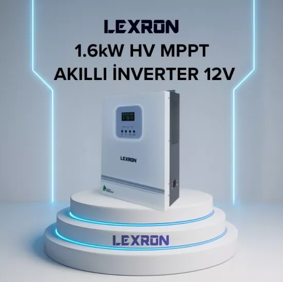 Lexron 1.6 Kw 12 Volt Mppt Akıllı İnverter