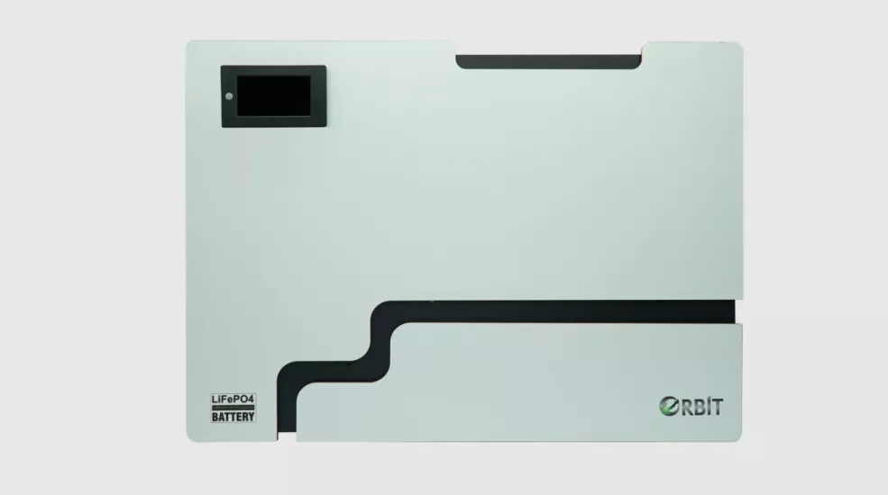  Orbit 100 Amper 48 Volt LFP Lityum Akü Ekranlı Duvar Tipi