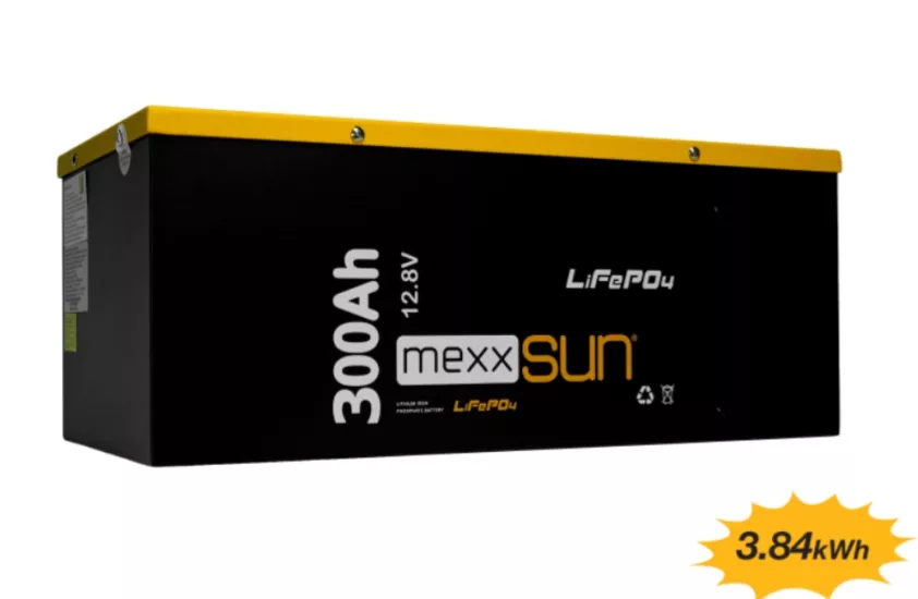 Mexxsun Lityum Akü 12,8v 300ah (Lifepo4) 3840wh