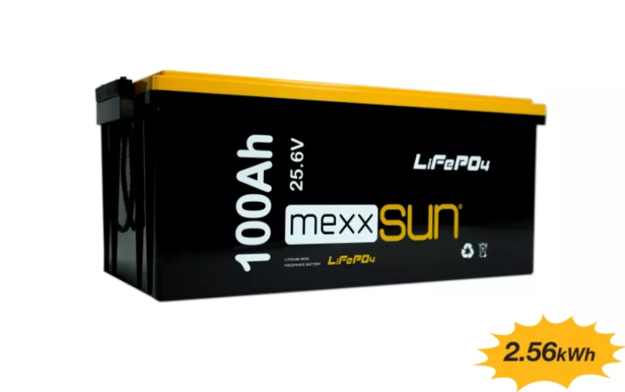 Mexxsun Lityum Akü 25,6v 100ah (Lifepo4) 2560wh