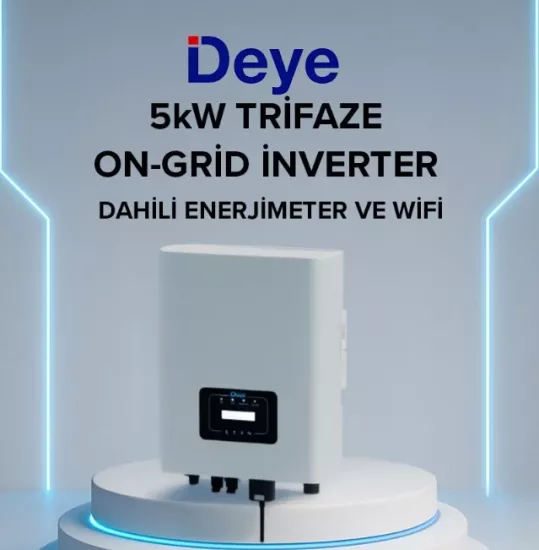 Deye 5 Kw On Grid Trifaze İnverter