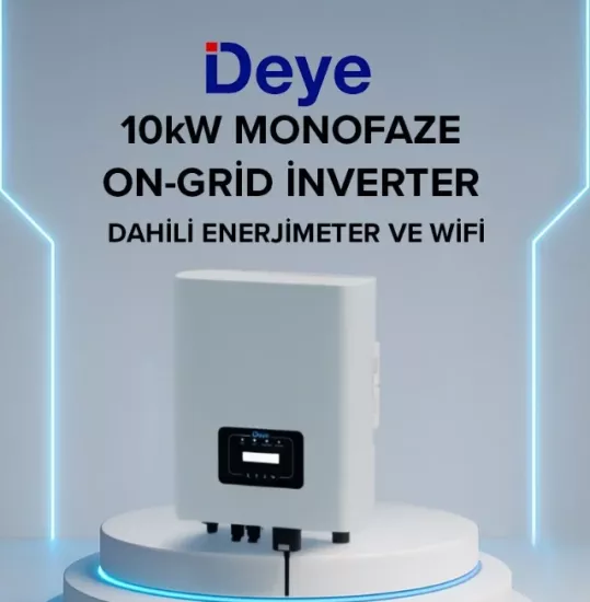 Deye 10 Kw On Grid Monofaze İnverter
