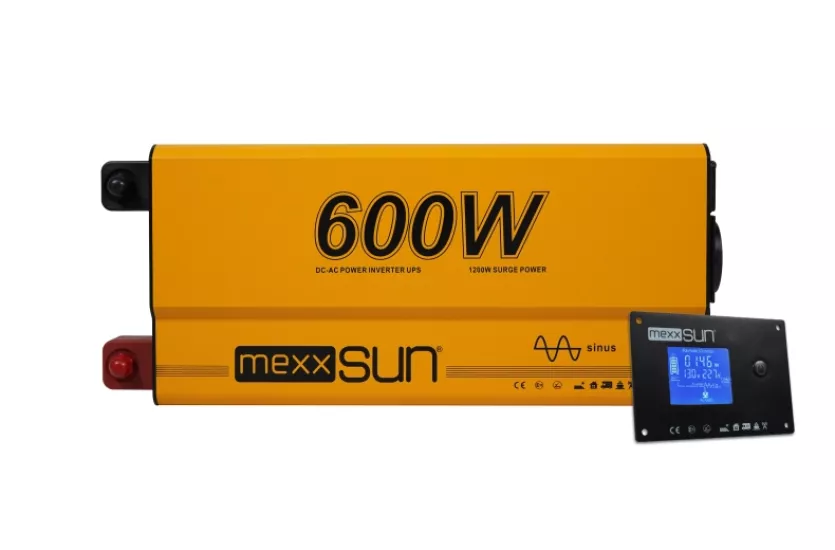 Mexxsun 600 Watt 12 Volt Ups Tam Sinüs İnverter (Ekranlı)