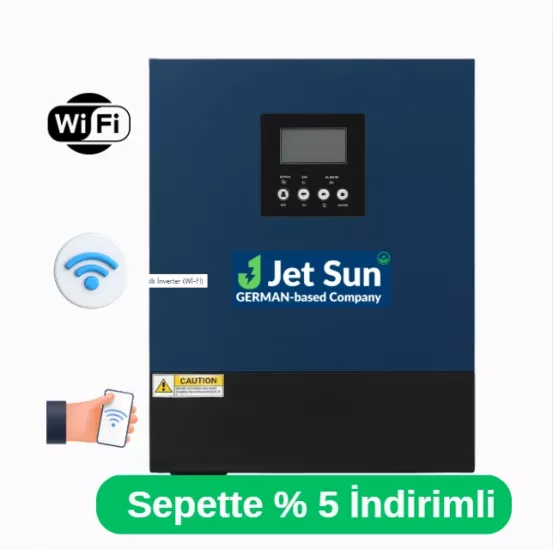 Jetsun 6.2Kw Akıllı İnverter (Wİ-Fİ)
