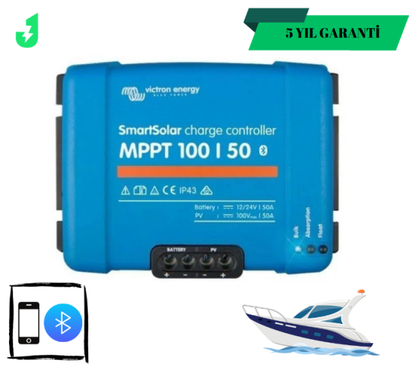 victron 50a  mppt şarj kontrol cihazı