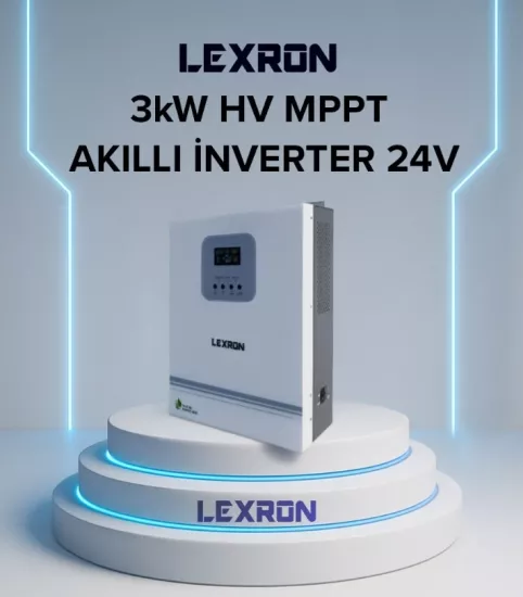 Lexron 3 KW Akıllı MPPT İnverter
