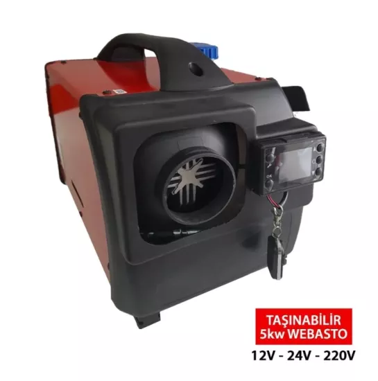 Jetsun Taşınabilir Webasto 12 Volt Dizel Isıtıcı