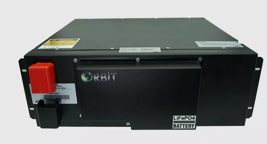  Orbit 51.2 V 050 Ah LiFePO4 Akü-High Voltage-Metal Kasa