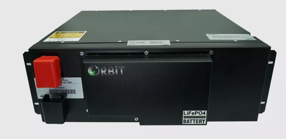  Orbit 51.2 V 100 Ah LiFePO4 Akü-High Voltage-Metal Kasa